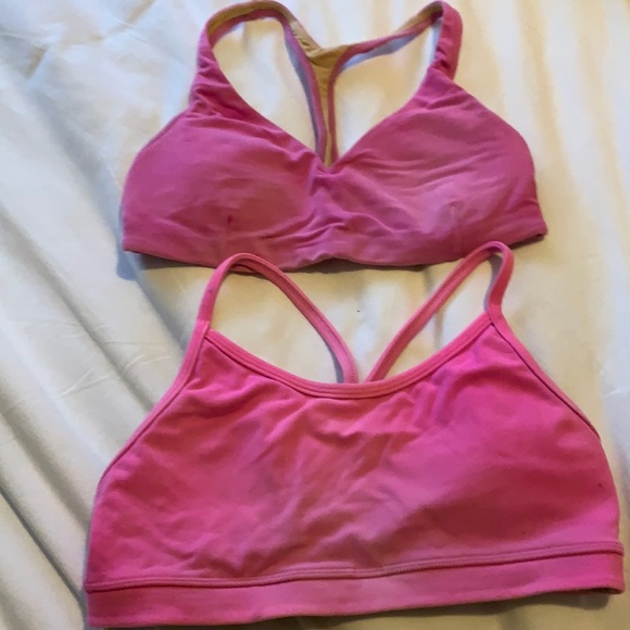 lululemon athletica Tops - Lululemon hot pink sports bras